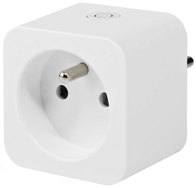 NEDIS Wi-Fi chytrá zásuvka/ měřič výkonu/ 16A/ francouzský typ E/ Android/ iOS/ Nedis® SmartLife/ bílá NEDIS Wi-Fi chytrá zásuvka/ měřič výkonu/ 16A/ francouzský typ E/ Android/ iOS/ Nedis® SmartLife/ bílá