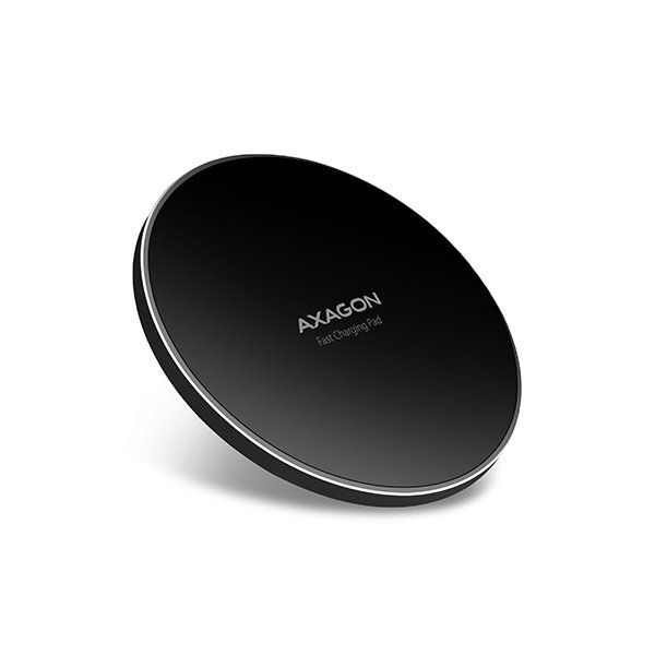 AXAGON tenká bezdrátová nabíječka / WDC-P10T / Qi 5/7,5/10W / kabel 1m AXAGON tenká bezdrátová nabíječka / WDC-P10T / Qi 5/7,5/10W / kabel 1m