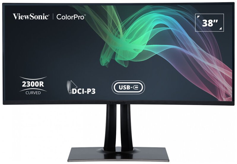ViewSonic VP3881A / 38" prohnutý/ IPS/ 21:9/ 3840x1600/ 5ms/ 300cd/m2/ DP/ 2xHDMI/ 2xUSB-A/ USB-B / USB-C/ RJ45/ Repro ViewSonic VP3881A / 38" prohnutý/ IPS/ 21:9/ 3840x1600/ 5ms/ 300cd/m2/ DP/ 2xHDMI/ 2xUSB-A/ USB-B / USB-C/ RJ45/ Repro