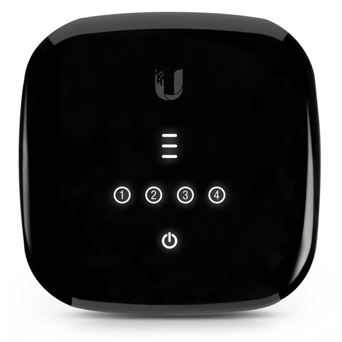 UBNT UFiber WiFi6 - GPON klientská jednotka, Wi-Fi 6, 4x Gbit RJ45, SC/APC port, PoE 24V