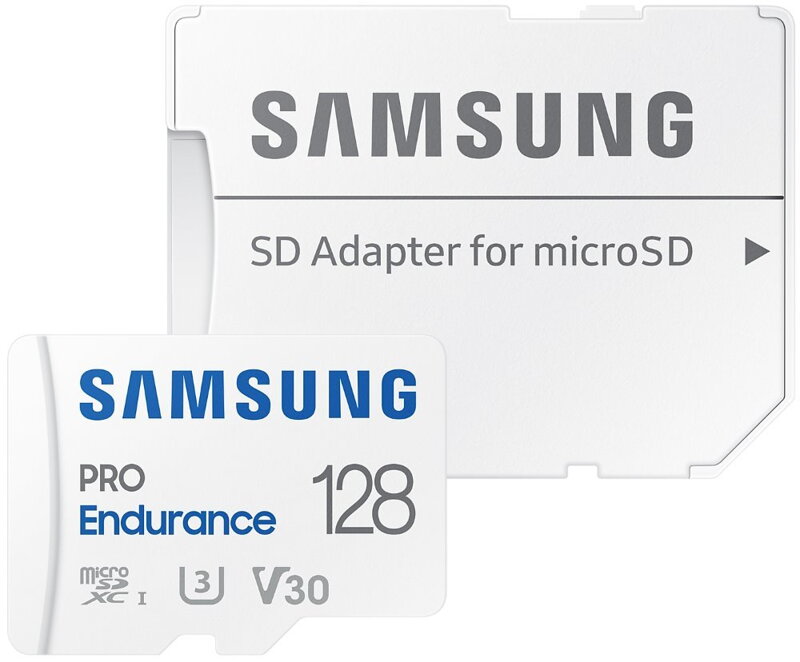 Samsung micro SDXC 128GB PRO Endurance + SD adaptér