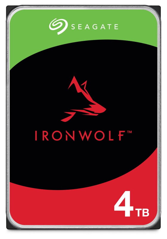 Seagate IronWolf 4TB HDD / ST4000VN006 / Interní 3,5" / 5400 rpm / SATA III / 256 MB Seagate IronWolf 4TB HDD / ST4000VN006 / Interní 3,5" / 5400 rpm / SATA III / 256 MB