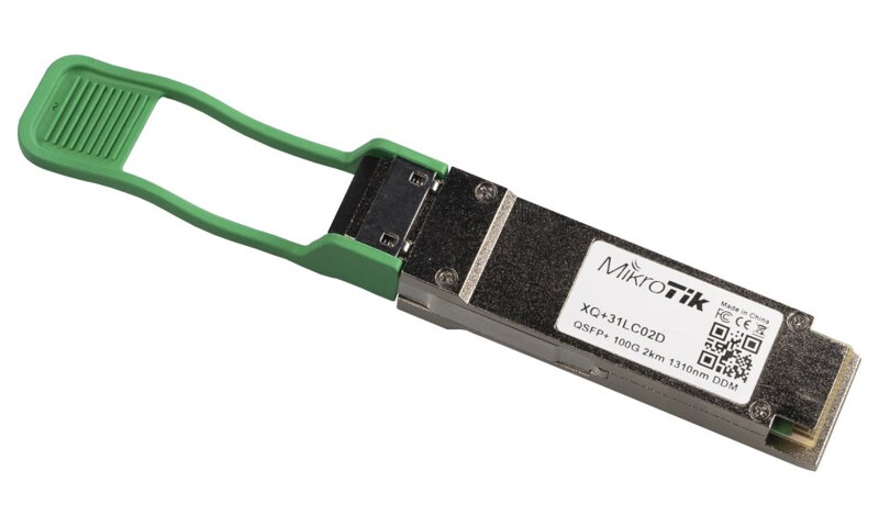 MikroTik XQ+31LC02D QSFP28 optický modul, SM, 2km, 100Gbps