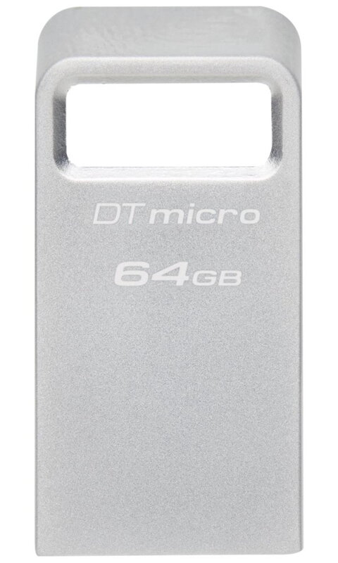 KINGSTON DataTraveler MICRO 64GB / USB 3.2 / kovové tělo