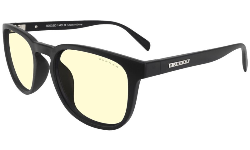 GUNNAR kancelárske/herné okuliare OAKLAND ONYX * jantárové sklá * BLF 65 * GUNNAR focus GUNNAR kancelárske/herné okuliare OAKLAND ONYX * jantárové sklá * BLF 65 * GUNNAR focus