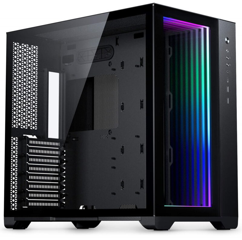 Magniumgear Powered by Phanteks NEO Qube 2IM / ATX / 2xUSB 3.0 / USB-C 3.1 / ARGB / tvrz. sklo / Infinity Mirror / černá