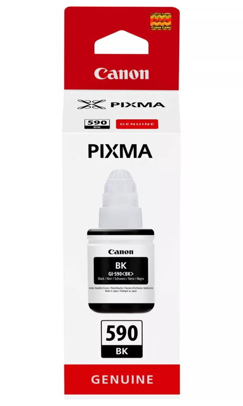 Canon inkoustová lahvička GI-590 BK černá Canon inkoustová lahvička GI-590 BK černá
