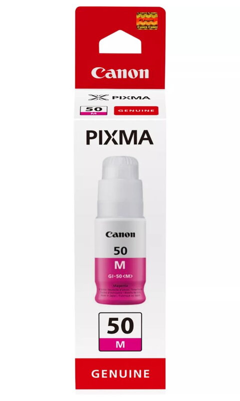 Canon inkoustová lahvička GI-50 M magenta