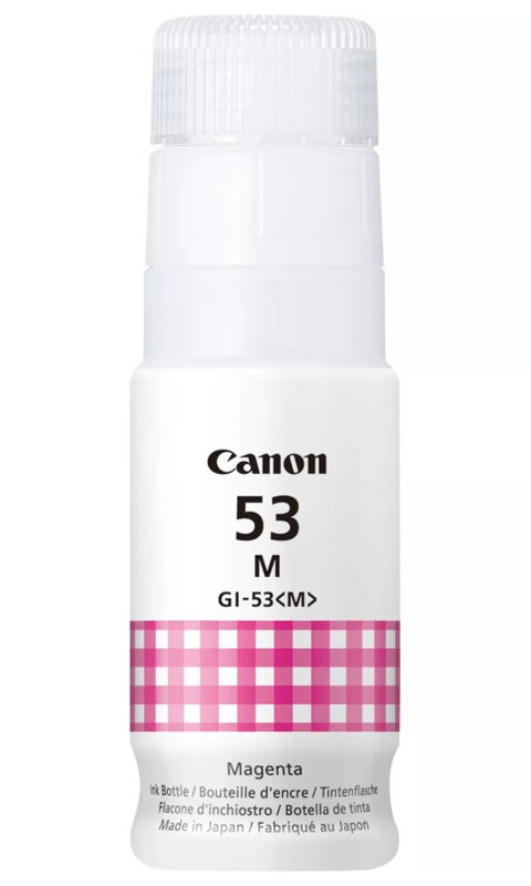 Canon inkoustová lahvička GI-53 M magenta