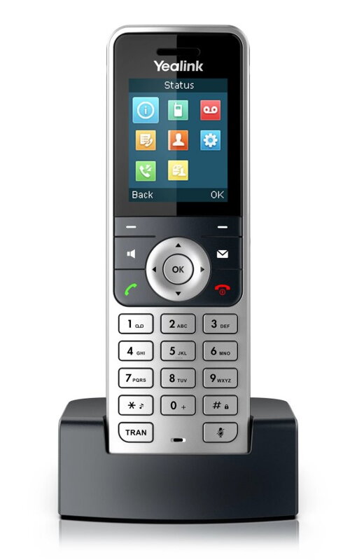 Yealink W53H, IP DECT ručka pro W53P nebo W60P, 1,8" barevný displej Yealink W53H, IP DECT ručka pro W53P nebo W60P, 1,8" barevný displej
