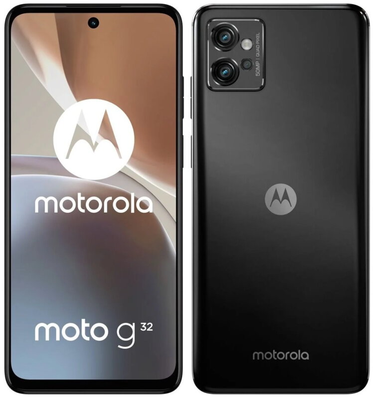 Motorola Moto G32 - Mineral Grey 6,5" / Dual SIM/ 6GB/ 128GB/ LTE/ Android 12 Motorola Moto G32 - Mineral Grey 6,5" / Dual SIM/ 6GB/ 128GB/ LTE/ Android 12