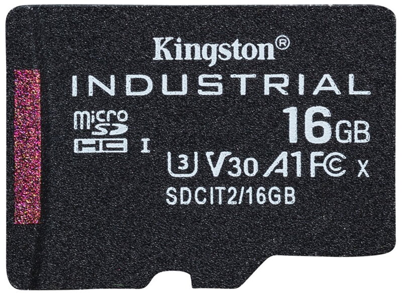 KINGSTON 16GB microSDHC / Industrial Temp / UHS-I / U3 / bez adaptéru KINGSTON 16GB microSDHC / Industrial Temp / UHS-I / U3 / bez adaptéru