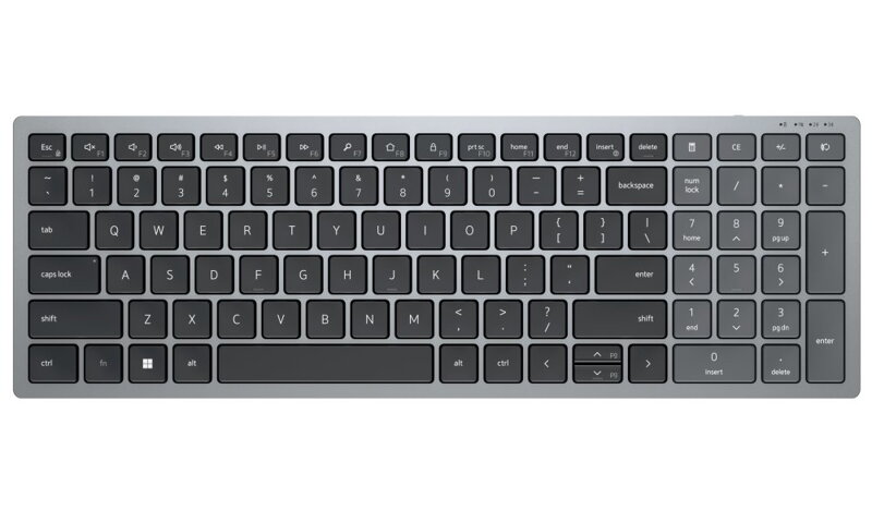 DELL KB740 bezdrôtová klávesnica HU/ maďarská/ QWERTZ DELL KB740 bezdrôtová klávesnica HU/ maďarská/ QWERTZ