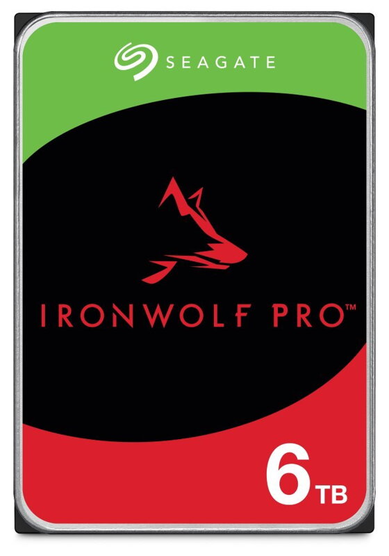 Seagate IronWolf Pro 6TB HDD / ST6000NT001 / Interní 3,5" / 7200 rpm / SATA III / 256 MB Seagate IronWolf Pro 6TB HDD / ST6000NT001 / Interní 3,5" / 7200 rpm / SATA III / 256 MB