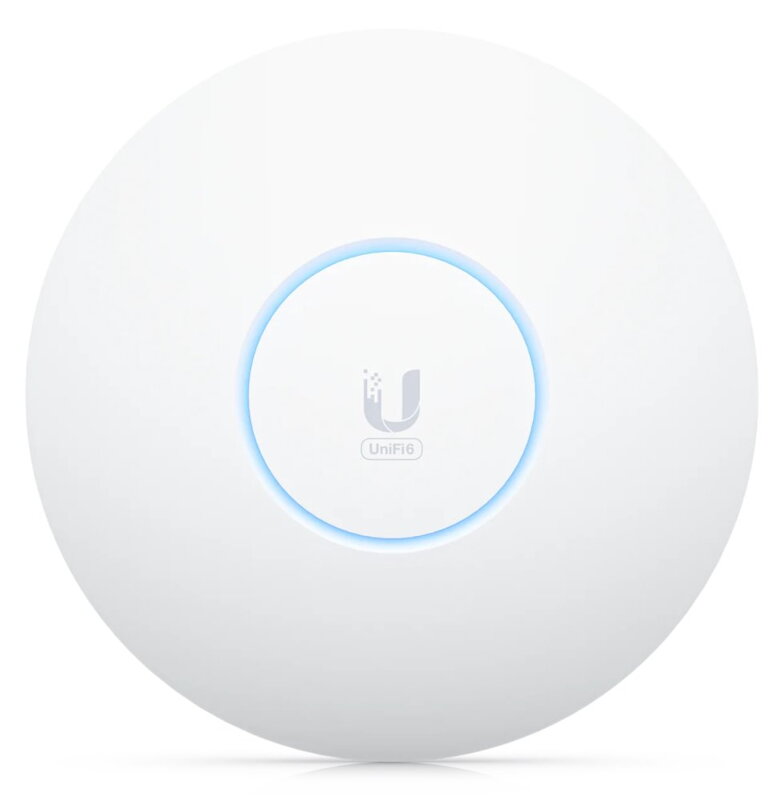 UBNT UniFi 6 Enterprise - Wi-Fi 6E AP, 2.4/5/6GHz, až 10.2Gbps, OFDMA, 1x 2,5Gbit RJ45, PoE 802.3at (bez PoE injektoru)