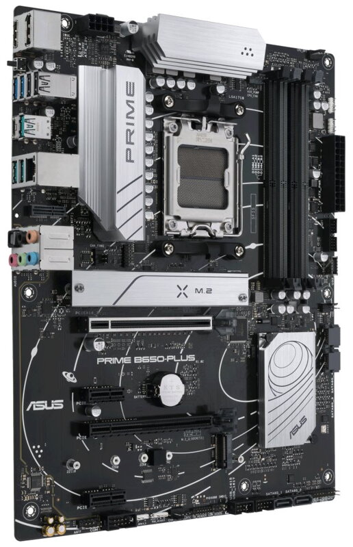 ASUS PRIME B650-PLUS / AMD B650 / AM5 / 4x DDR5 / 2x M.2 / HDMI / DP / USB-C / ATX ASUS PRIME B650-PLUS / AMD B650 / AM5 / 4x DDR5 / 2x M.2 / HDMI / DP / USB-C / ATX
