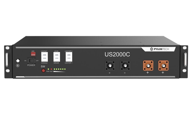 PylonTech US2000C 2,4kWh, 48V, 50Ah LiFePO4 PylonTech US2000C 2,4kWh, 48V, 50Ah LiFePO4