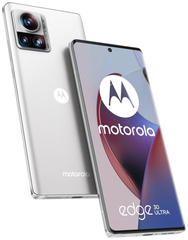Motorola EDGE 30  Ultra - white   6,7" / Dual SIM/ 12GB/ 256GB/ 5G/ Android 12