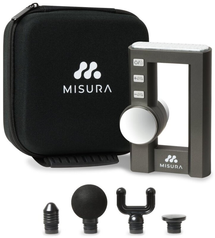 MISURA masážna pištoľ MB2 s funkciou nahrievania - GRAPHITE MISURA masážna pištoľ MB2 s funkciou nahrievania - GRAPHITE