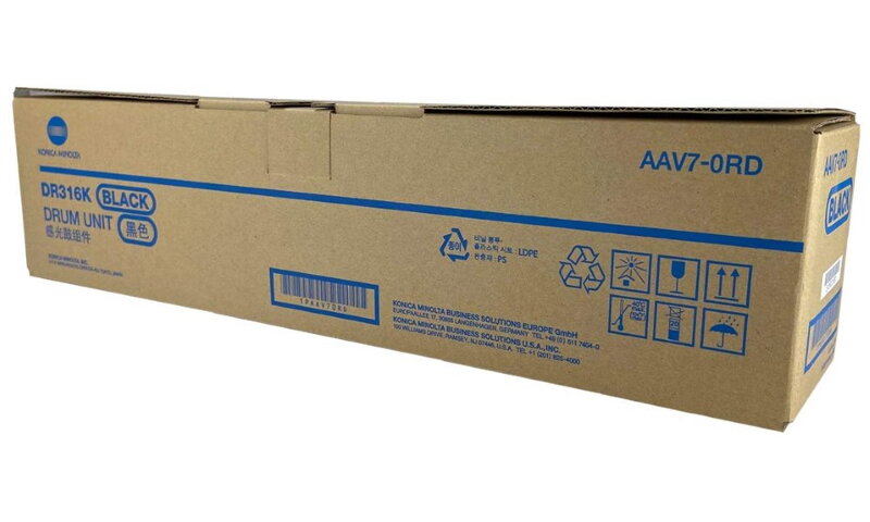 Konica Minolta Drum black DR-316K, 170-225tis. str., pro Bizhub C300i,C250i,C360i Konica Minolta Drum black DR-316K, 170-225tis. str., pro Bizhub C300i,C250i,C360i