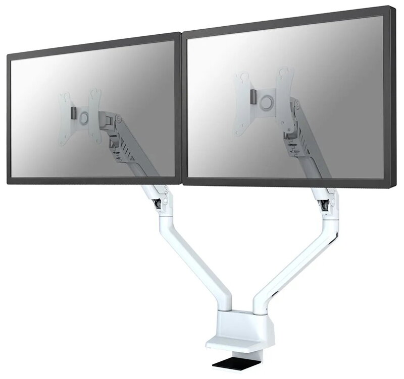 Neomounts FPMA-D750DWHITE2 / Flat Screen Desk Mount (clamp/grommet) / White Neomounts FPMA-D750DWHITE2 / Flat Screen Desk Mount (clamp/grommet) / White