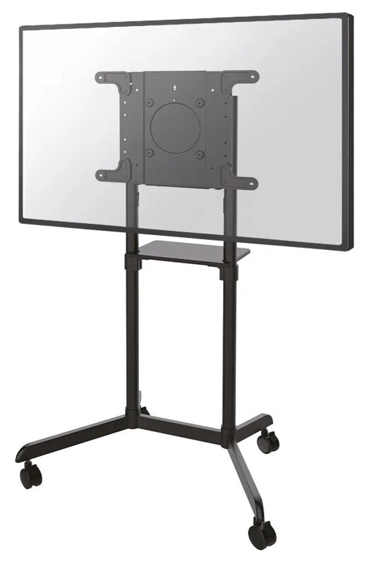 Neomounts NS-M1250BLACK / Mobile Flat Screen Floor Stand (height: 160 cm) / Black