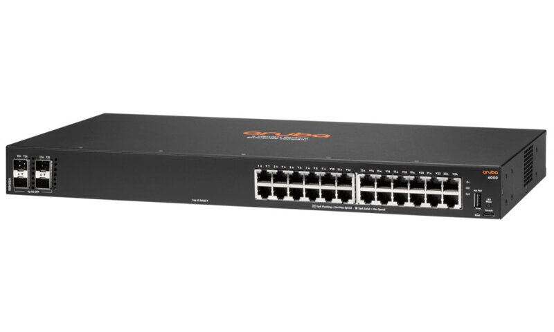 HPE Aruba 6000 24G 4SFP Switch HPE Aruba 6000 24G 4SFP Switch
