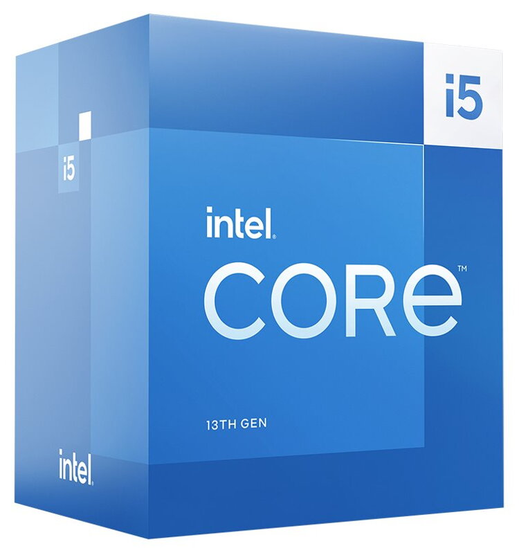 INTEL Core i5-13400 / Raptor Lake / LGA1700 / max. 4,6GHz / 10C/16T / 20MB / 65W TDP / BOX