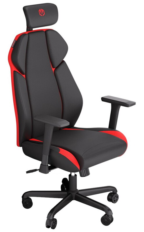 Endorfy herná stolička Meta RD / textilná / červena