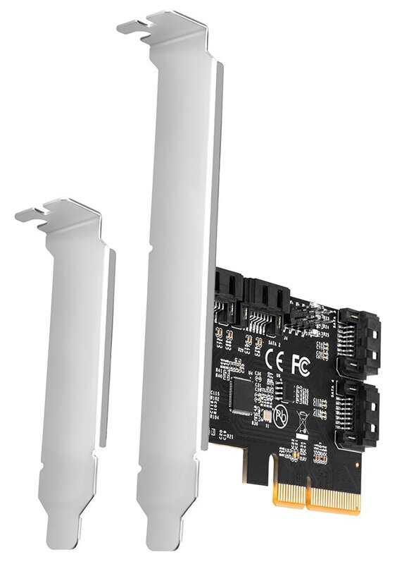 AXAGON řadič do PCIe pro 4x SATA 6G / PCES-SA4X4 / SP & LP AXAGON řadič do PCIe pro 4x SATA 6G / PCES-SA4X4 / SP & LP