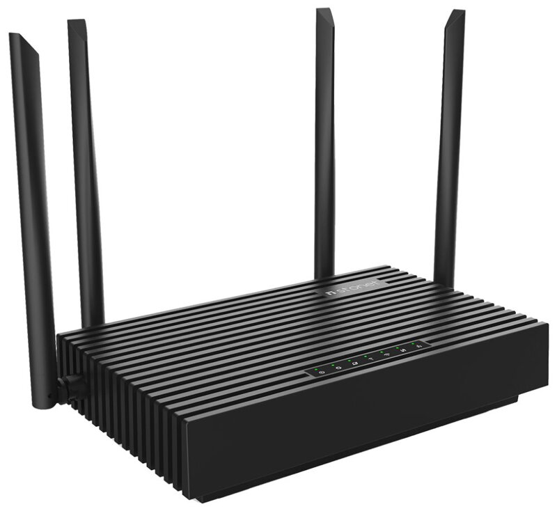 STONET N6 WiFi Router, AX1800, 4x 5dBi fixní anténa, 1x Gigabit WAN, 4x Gigabit LAN, WIFI6 STONET N6 WiFi Router, AX1800, 4x 5dBi fixní anténa, 1x Gigabit WAN, 4x Gigabit LAN, WIFI6