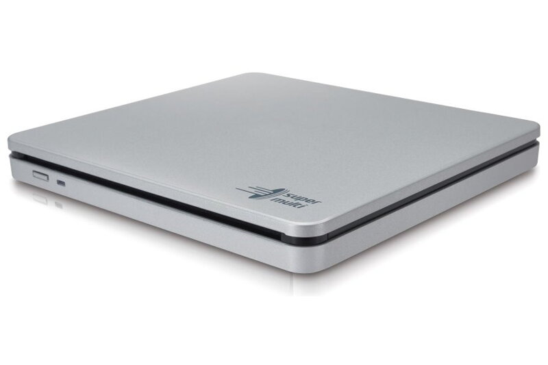 Hitachi-LG GP70NS50 / DVD-RW / externí / slim / M-disc / USB / stříbrná Hitachi-LG GP70NS50 / DVD-RW / externí / slim / M-disc / USB / stříbrná