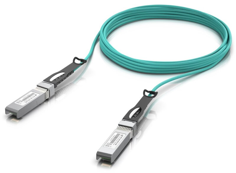 Ubiquiti AOC patch 10G - AOC kabel, SFP+, SFP, rychlost 10/1 Gbit, délka 5m