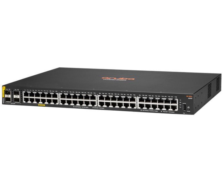 HPE Aruba Switch 6000 48G Class4 PoE 4SFP 370W HPE Aruba Switch 6000 48G Class4 PoE 4SFP 370W