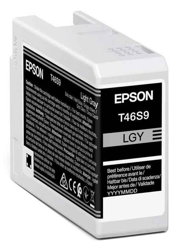 Epson inkoustová nápln Singlepack UltraChrome/ C13T46S900/ Light Gray Epson inkoustová nápln Singlepack UltraChrome/ C13T46S900/ Light Gray