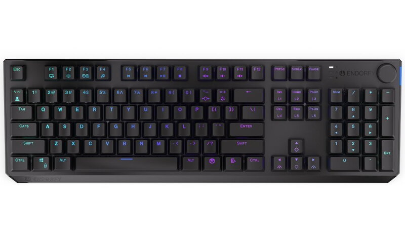 Endorfy herní klávesnice Thock Wireless Red / red sw. / bezdrátová / mechanická / CZ / SK layout / černá RGB Endorfy herní klávesnice Thock Wireless Red / red sw. / bezdrátová / mechanická / CZ / SK layout / černá RGB