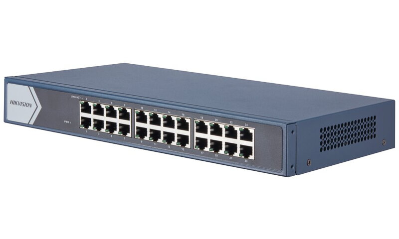 HIKVISION switch DS-3E0524-E(B)/ 24x port/ 10/100/1000 Mbps RJ45 ports/ 48 Gbps/ napájení 220 VAC, 0.7 A HIKVISION switch DS-3E0524-E(B)/ 24x port/ 10/100/1000 Mbps RJ45 ports/ 48 Gbps/ napájení 220 VAC, 0.7 A
