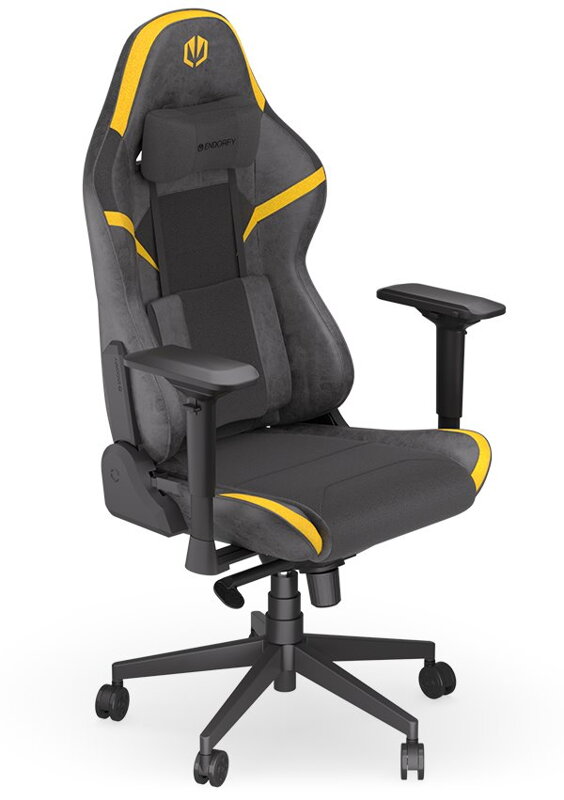 Endorfy herní židle Scrim YL / kombinace textil / kůže / černožlutá Endorfy herní židle Scrim YL / kombinace textil / kůže / černožlutá