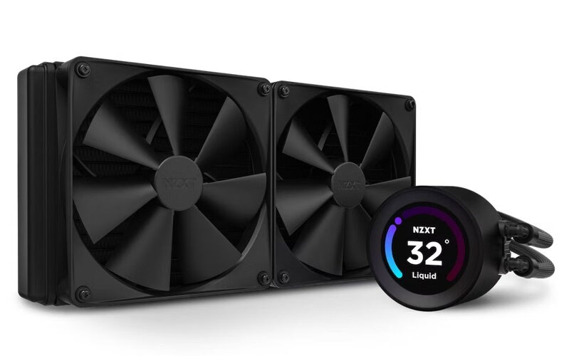 NZXT vodní chladič Kraken 280 ELITE / 2x140mm fan / 4-pin PWM / LCD disp. / 6 let NZXT vodní chladič Kraken 280 ELITE / 2x140mm fan / 4-pin PWM / LCD disp. / 6 let