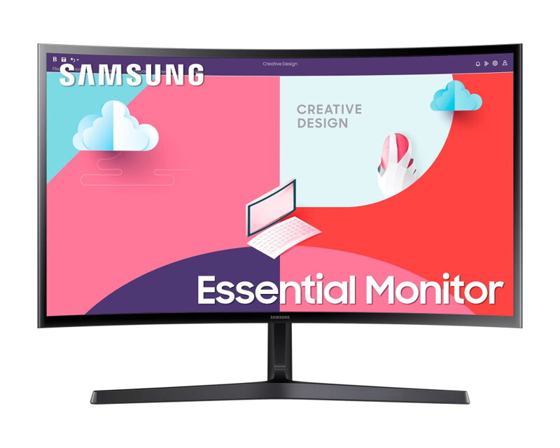Samsung S366C/ 27"/ prohnutý/ 1920x1080/ VA/ 4ms/ 250 cd/m2/ HDMI/ D-Sub/ sluchátkový port/ VESA/ černý Samsung S366C/ 27"/ prohnutý/ 1920x1080/ VA/ 4ms/ 250 cd/m2/ HDMI/ D-Sub/ sluchátkový port/ VESA/ černý
