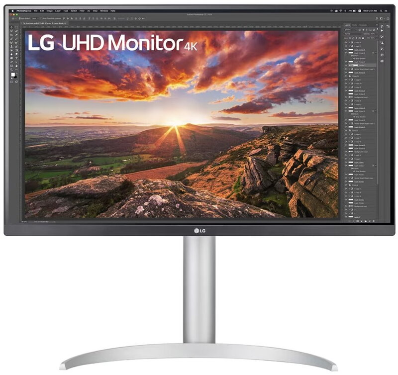 LG monitor 27UP85NP IPS 4K / 3840x2160 / 5ms / 1200:1 / 400cd / 2xHDMI / DP / USB-C/ repro / bílý LG monitor 27UP85NP IPS 4K / 3840x2160 / 5ms / 1200:1 / 400cd / 2xHDMI / DP / USB-C/ repro / bílý