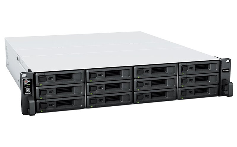 Synology RS2423RP+   12x SATA, 8GB RAM, 2x USB 3.2, 2x GbE,1x 10GbE, 1x PCIe