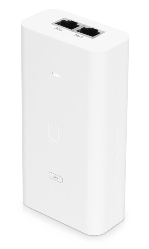 Ubiquiti POE-54V-80W - Gigabit PoE adapter 54V (1.5A) 80W, včetně napájecího kabelu Ubiquiti POE-54V-80W - Gigabit PoE adapter 54V (1.5A) 80W, včetně napájecího kabelu