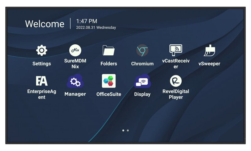 ViewSonic Flat Display CDE5530/55"/24-7 LCD/3840x2160/6,5ms/450cd/HDMI x 2/USB A x 2/USB-C/RJ45/RS232/repro/Android ViewSonic Flat Display CDE5530/55"/24-7 LCD/3840x2160/6,5ms/450cd/HDMI x 2/USB A x 2/USB-C/RJ45/RS232/repro/Android