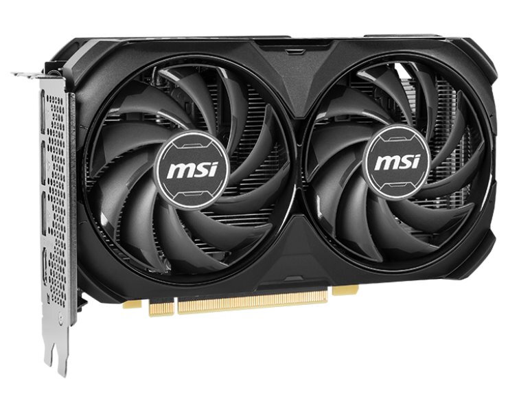 MSI GeForce RTX 4060 VENTUS 2X BLACK 8G OC / 8GB GDDR6 / PCI-E / 3x DP / HDMI