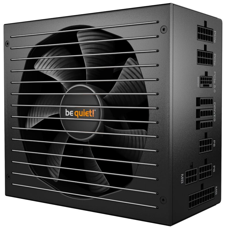 Be quiet! / zdroj STRAIGHT POWER 12 Platinum 1000W / ATX3.0 / active PFC / 135mm fan / 80PLUS Platinum / modulární Be quiet! / zdroj STRAIGHT POWER 12 Platinum 1000W / ATX3.0 / active PFC / 135mm fan / 80PLUS Platinum / modulární