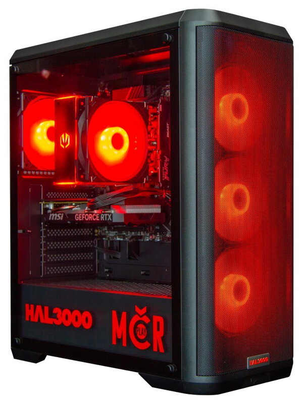 HAL3000 MČR Finale Pro 4060 Ti 16G / AMD Ryzen 5 7600/ 16GB DDR5/ RTX 4060 Ti 16G/ 1TB PCIe SSD/ WiFi/ W11