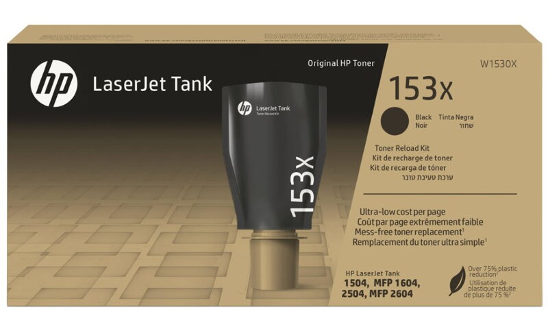 HP tonerová kazeta 153X černá originál, W1530X HP tonerová kazeta 153X černá originál, W1530X