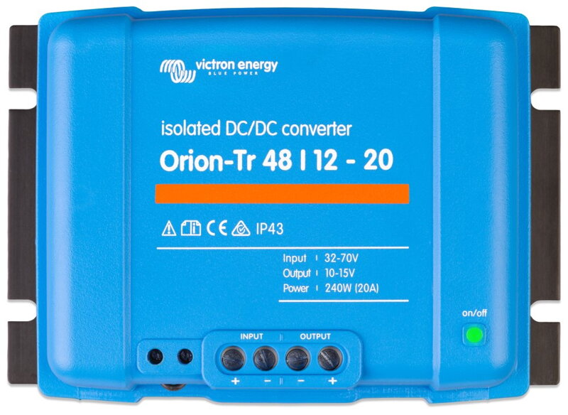 Victron Orion-Tr 48/12-20A DC-DC konvertor, Izolovaný Victron Orion-Tr 48/12-20A DC-DC konvertor, Izolovaný