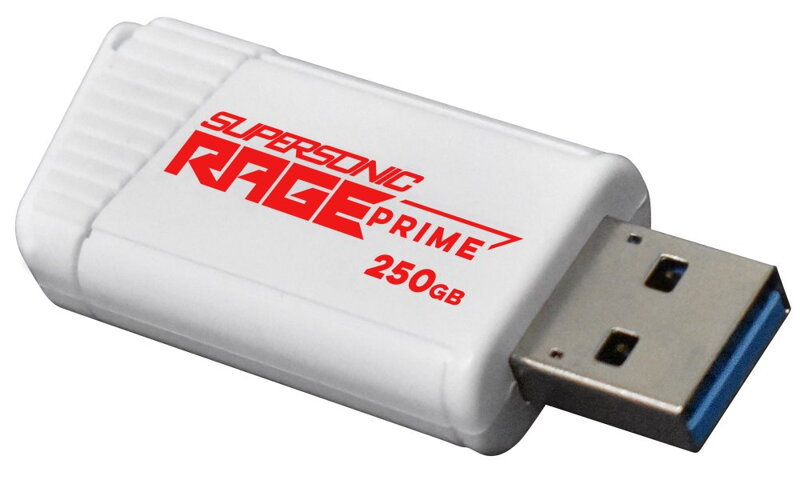 PATRIOT Supersonic Rage Prime / 250GB / USB 3.2 Gen 2 / bílá